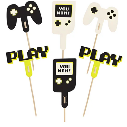 Dekoracje do muffinek - Gamer