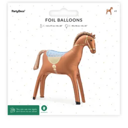Balon foliowy Koń, 112x97 cm
