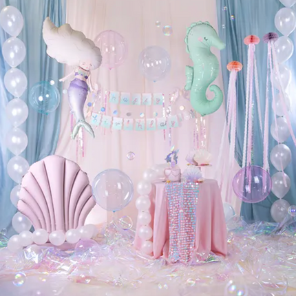 Balon foliowy Muszla, 96x80 cm