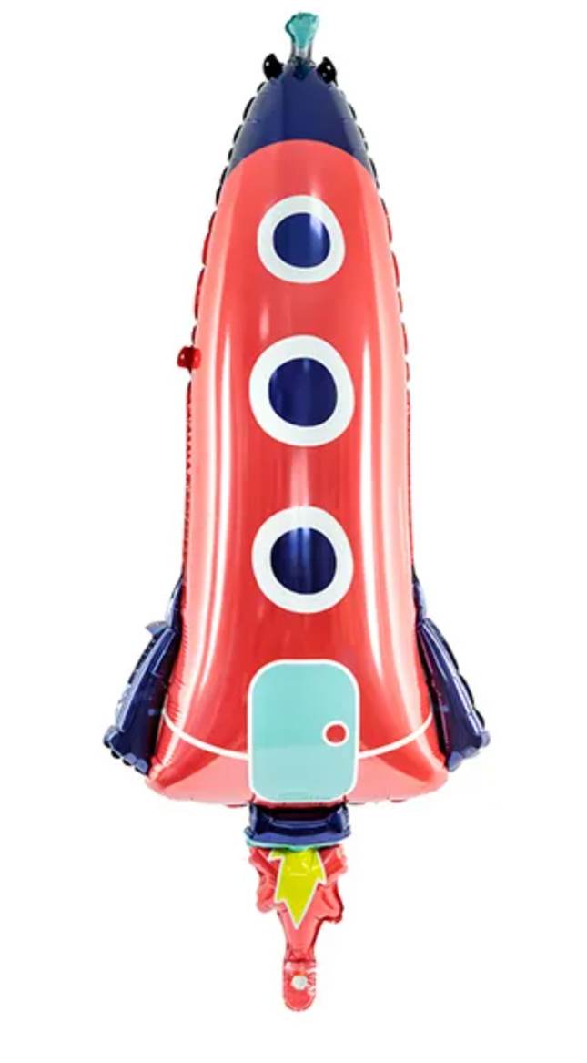 Balon foliowy Rakieta, 44x115cm