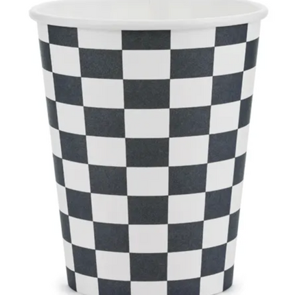 Kubeczki Szachownica Auta, 220 ml