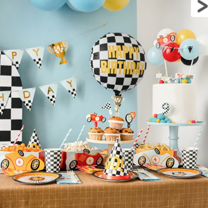 Kubeczki Szachownica Auta, 220 ml