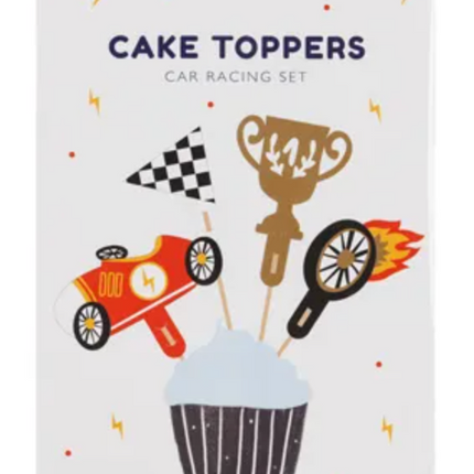 Dekoracje do muffinek Autka, 12 cm, mix