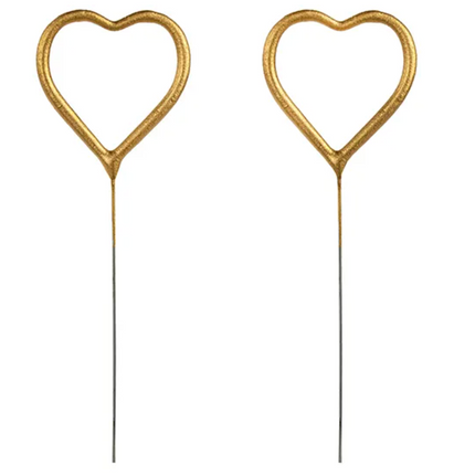 Sparklers Stars, gold, 16.5cm (1 pack / 2 pcs.)