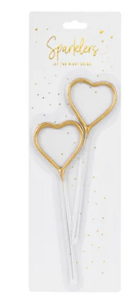 Sparklers Stars, gold, 16.5cm (1 pack / 2 pcs.)