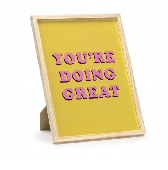 Photo frame 30 x 40 cm - you're doing great