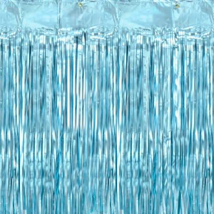 Kurtyna Party, niebieski, 90x250cm