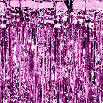 Party curtain, purple, 90 x 250cm