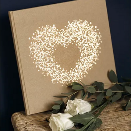 Album/Księga Gości kraft serce