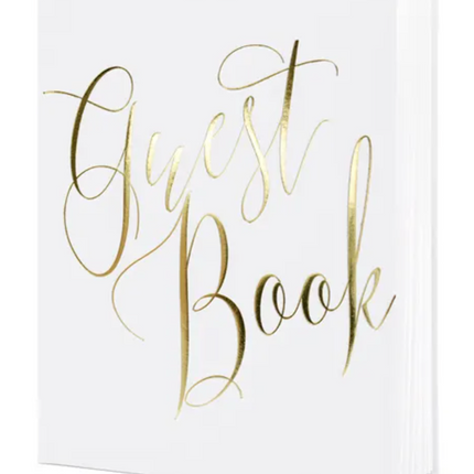 Księga gości "Guest Book" biały