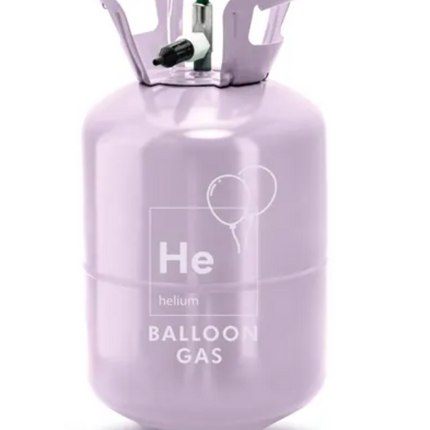 Helium tank, purple, max 30 balloons