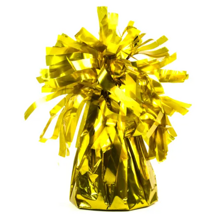Balloon weight, foil, gold 