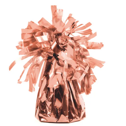 Rose gold foil balloon weight 