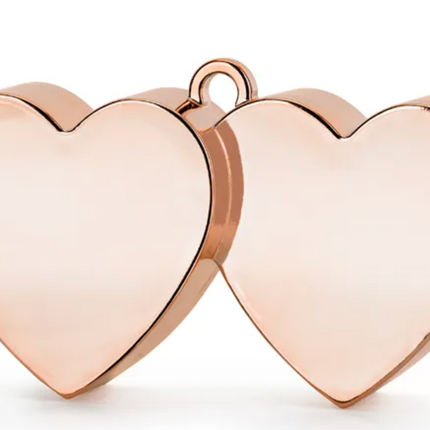 Heart Balloon Weight, Rose Gold 