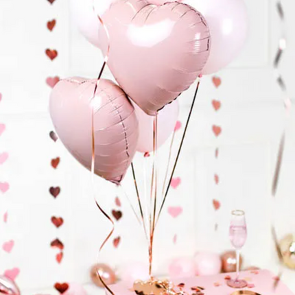 Heart Balloon Weight, Rose Gold 