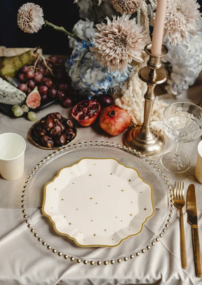 Talerzyki Gwiazdki 21 cm