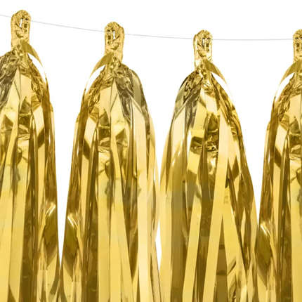 Girlanda frędzle, złoty