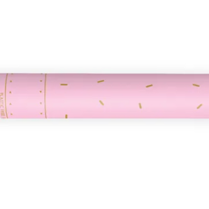Confetti tube, gold, 40 cm 