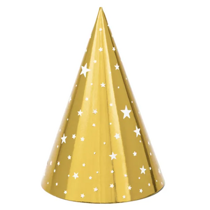 Czapeczki Gwiazdki, złoty