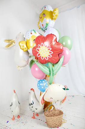 Foil balloon Flower, 53x96 cm