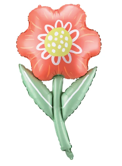 Balon foliowy Kwiatek, 53x96 cm