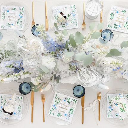 Napkins "First Holy Communion", 33x33 cm, mix
