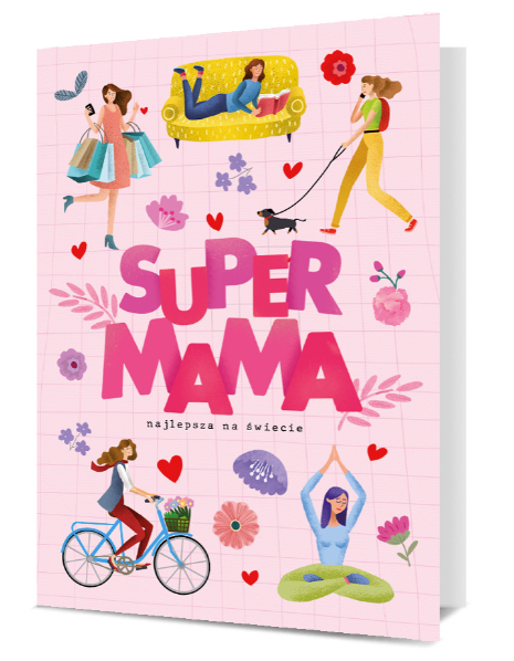 Kartka Super Mama