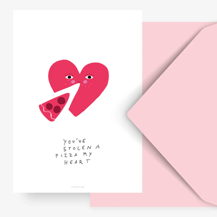 Kartka A Pizza My Heart - Yooglo