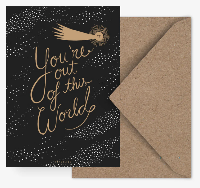 Kartka Out Of This World - Yooglo