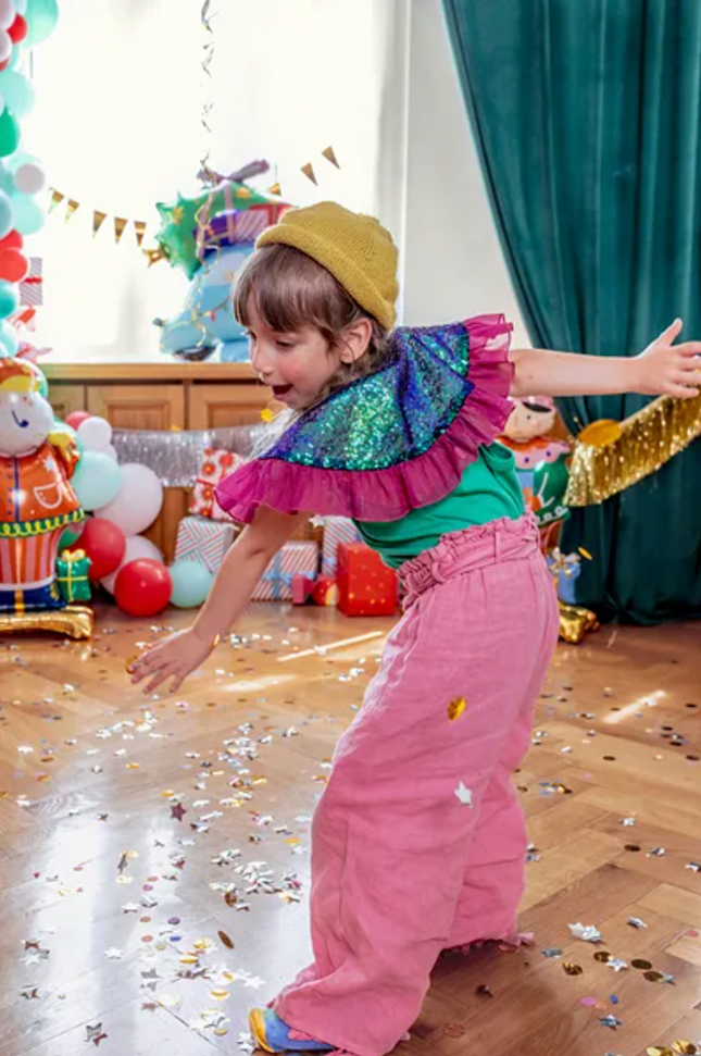 Cekinowy kołnierzyk mix