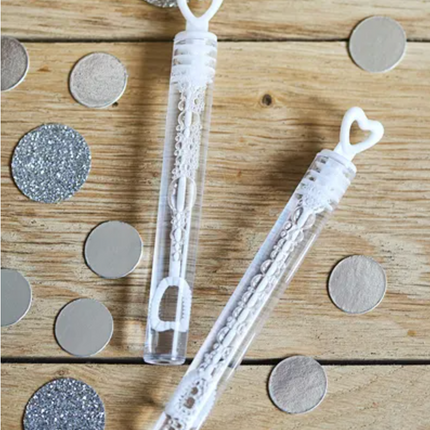 Bańki mydlane Serduszko, biały