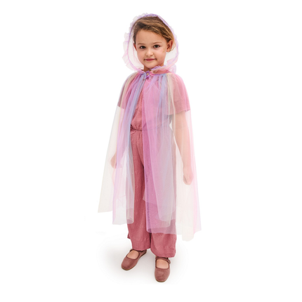 Strój Peleryna Wróżki różowa - Yooglo