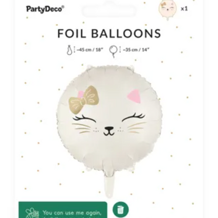 Balon foliowy Kot 45 cm - balony