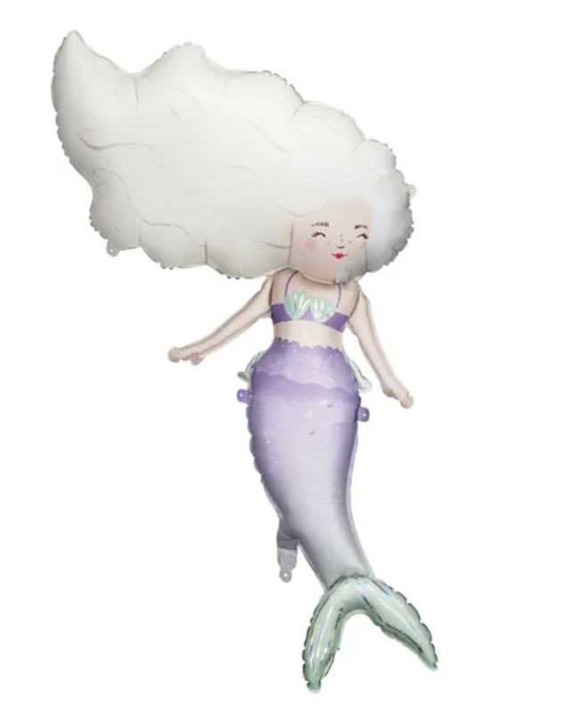 Balon foliowy Syrena 72x52 cm - balony