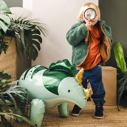 Balon foliowy Triceratops 101x60.5cm zielony - balony