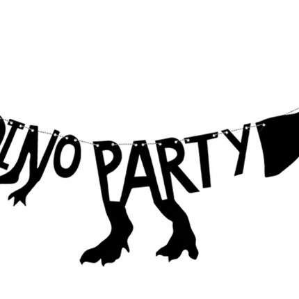 Baner Dinozaury - Dino Party 20x90 cm - baner