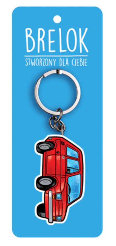 Brelok Rainbow 158 czerwony maluch - Yooglo