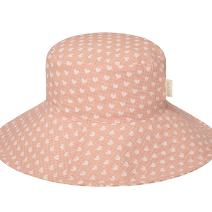 Dwustronny kapelusz przeciwsłoneczny Daisy (3–6 lat) - Yooglo