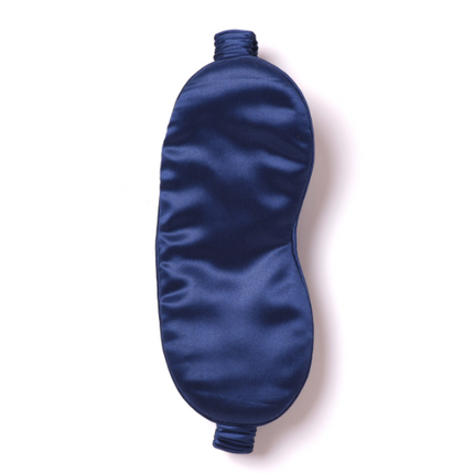 Jedwabna opaska do spania granat - Yooglo