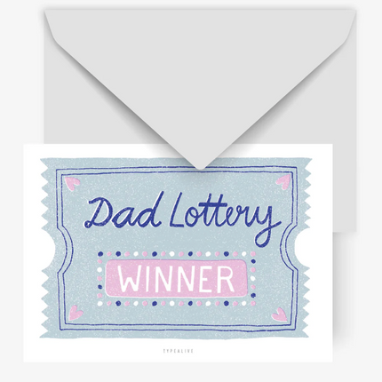 Kartka Dad Lottery Winner - Yooglo