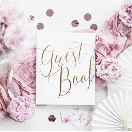 Księga gości ’Guest Book’ biały - księga gości