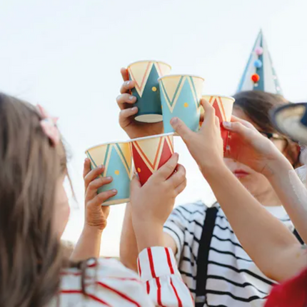 Kubeczki Cyrk mix 220 ml - kubeczki papierowe