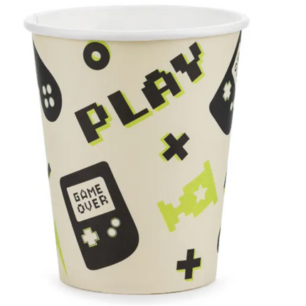 Kubeczki Gamer 220 ml - kubeczki papierowe