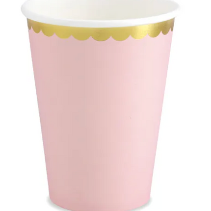 Kubeczki, jasny róż, 220ml - Yooglo