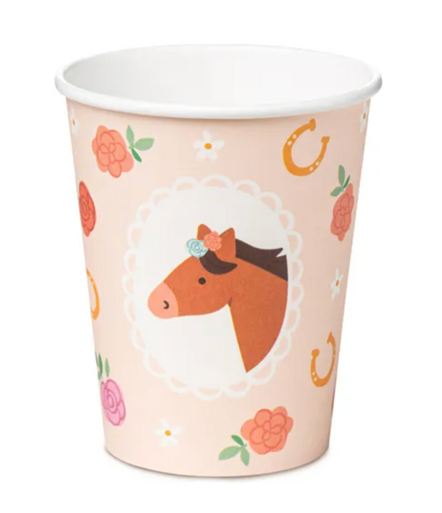 Kubeczki Koń, 220 ml, mix - Yooglo