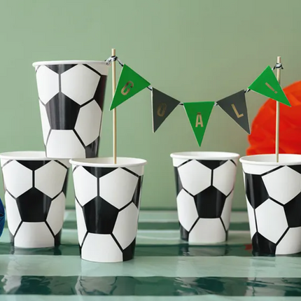 Kubeczki Piłka 260 ml - kubeczki papierowe