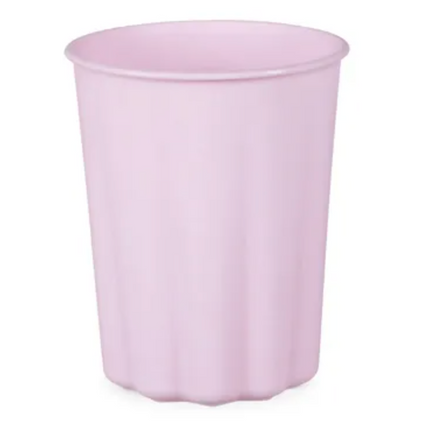 Kubeczki plastikowe Falbanka, 220 ml, fioletowy - Yooglo