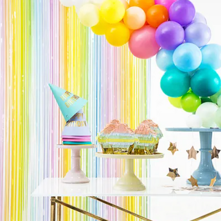 Kurtyna Party mix 100x195cm - kurtyna dekoracyjna