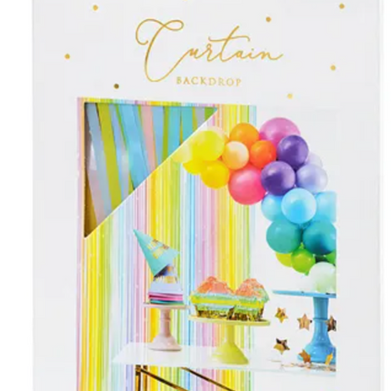 Kurtyna Party mix 100x195cm - kurtyna dekoracyjna