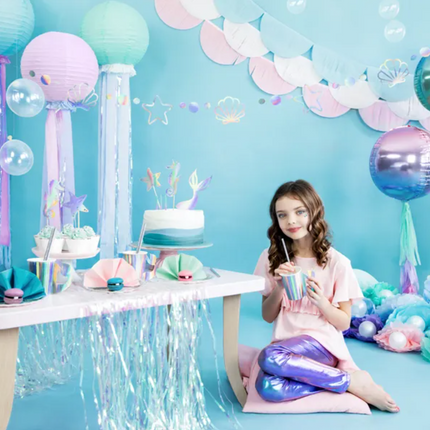 Kurtyna Party opalizujący 90 x 250cm - kurtyna dekoracyjna
